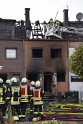 Feuer 2 Vollbrand Reihenhaus Roggendorf Berrischstr P061